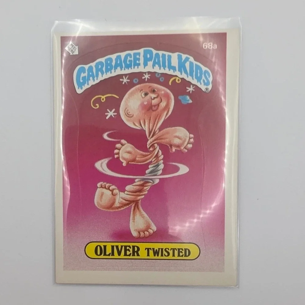 Garbage Pail Kids Trading Card OS2 Pink Fair 68a Oliver Twisted